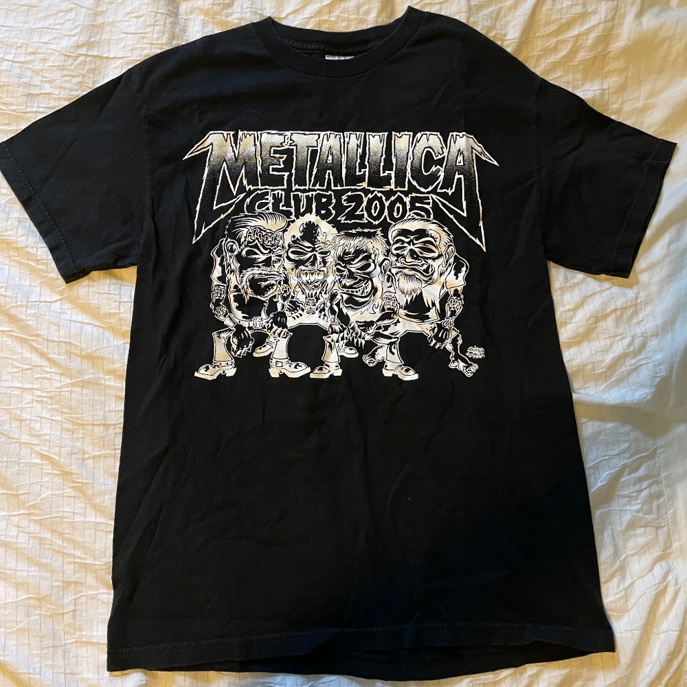 Metallica Metclub 2005 Vintage T-Shirt